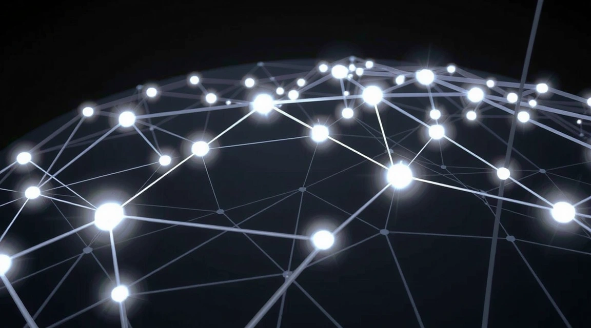 Abstract visualization of data flow