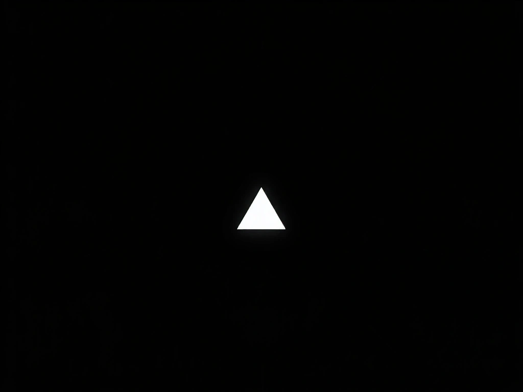 Abstract geometric game scene