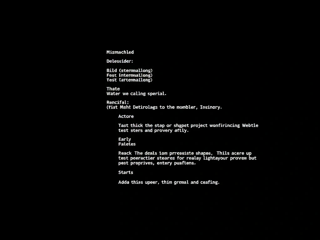 Early prototype screenshot